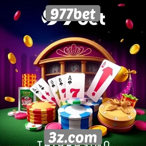 977bet oferece variedade de jogos de cassino online