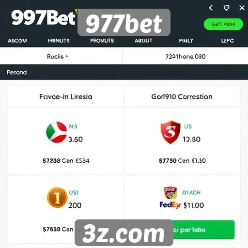 Promoções e bônus disponíveis na 977bet